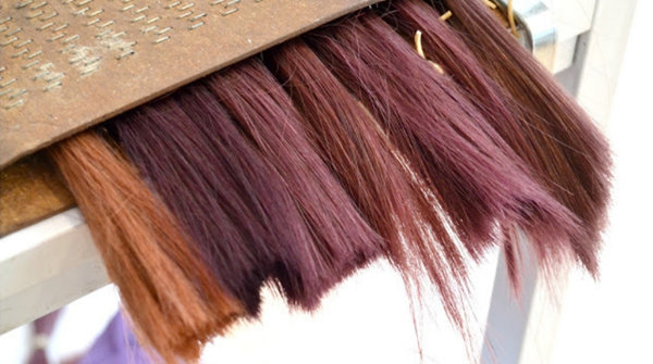 color matching hair extensions